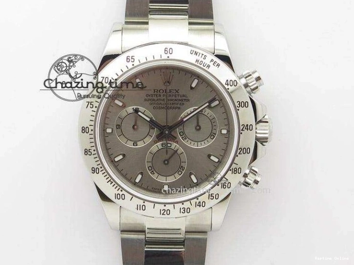 0517 Stretchable Daytona 116515 QF 1:1 Best Edition Black RG Dial on Oysterflex Rubber Strap SA 2273